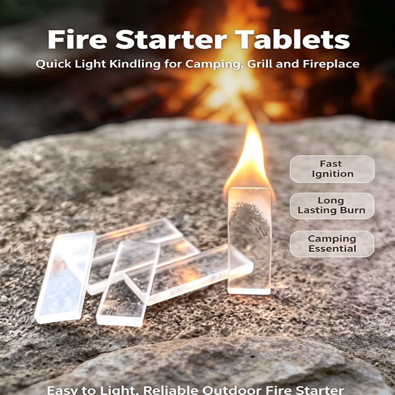 Fire Starting Kit - Lot de 100 cubes de démarrage