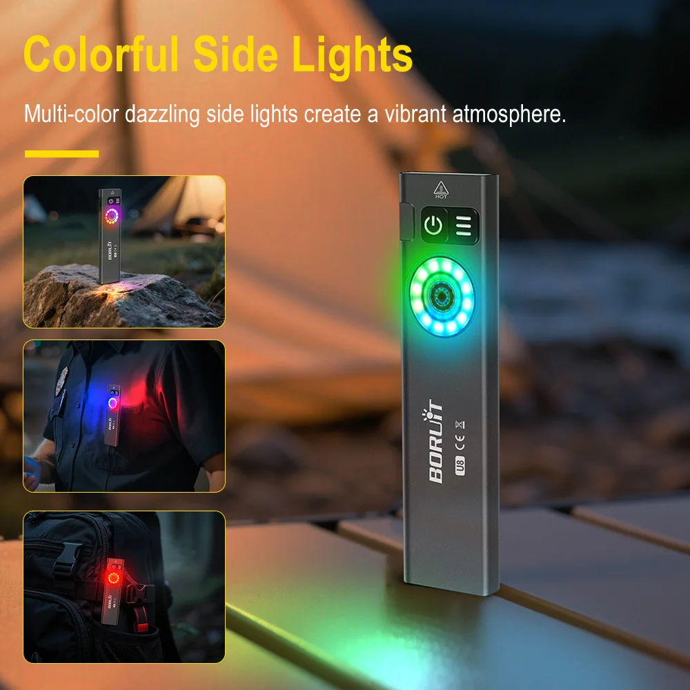 BORUiT U8 650LM EDC lampe de p - Fishing Kit Compact avis et prix