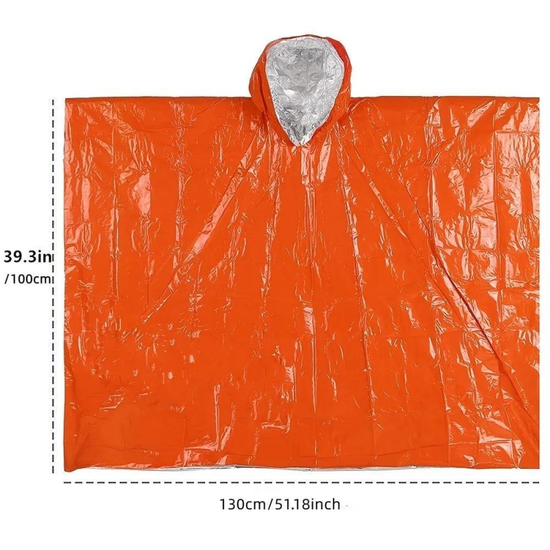 Ensemble de 4 pièces de poncho - Survival Blanket Reflective avis et prix