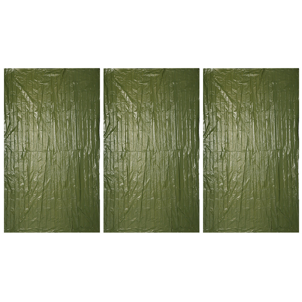 3 pièces de couvertures d'urge - Survival Blanket Reflective avis et prix
